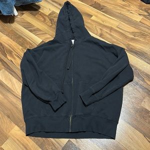 Oversized American Eagle Zip-up